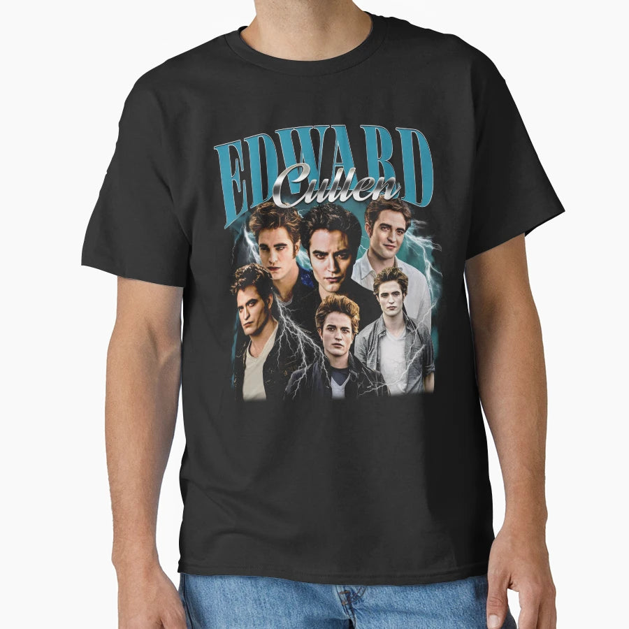 Edward Cullen 90S Fans Homage Gift T-Shirt - Streetwear Style for Adults - T-Shirt, Sweatshirt, Hoodie