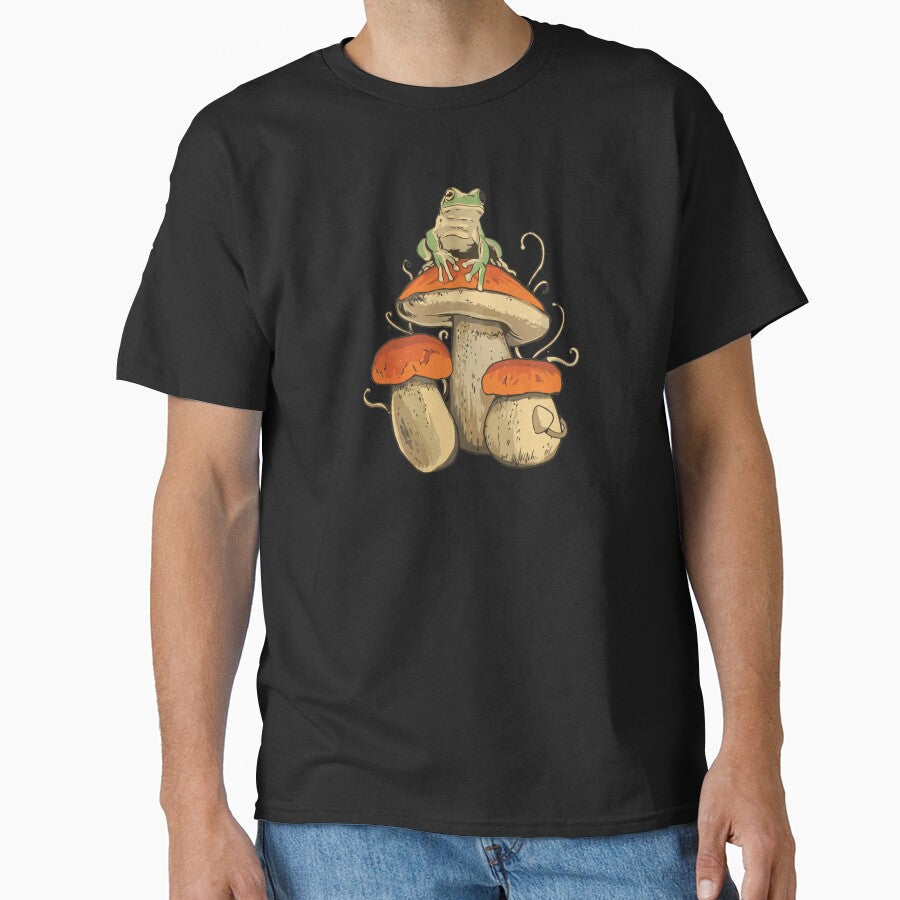 Frog mushroom by zaher97 - Adult & Kids T-Shirts, Sweatshirts & Hoodies apparel design preview 1