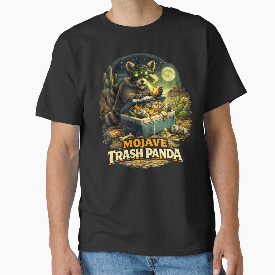 Mojave Trash Panda Funny Desert by MojaveTradePost - Adult & Kids T-Shirts, Sweatshirts & Hoodies apparel design preview 1