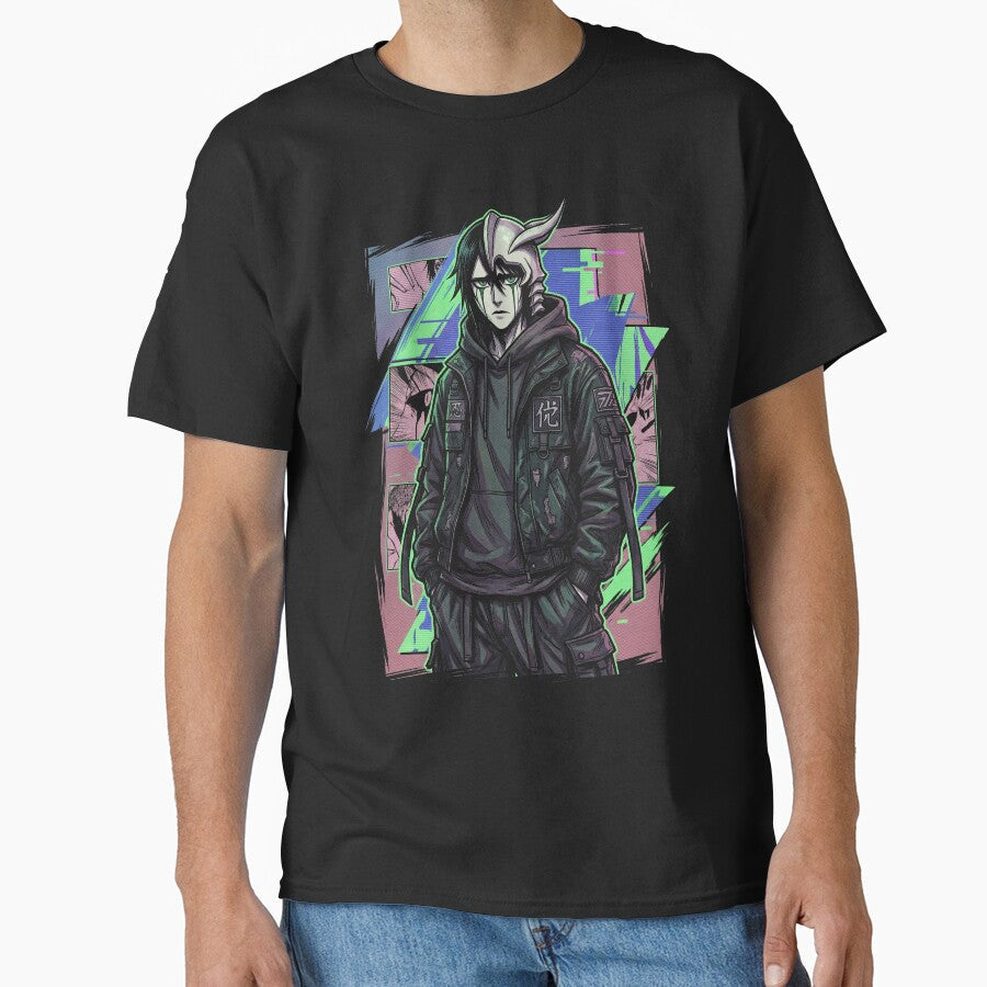 Bleach Ulquiorra: Casual Wear Espada Icon by - Adult & Kids T-Shirts, Sweatshirts & Hoodies apparel design preview 1