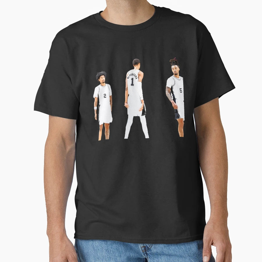 Victor Wembanyama Stephon Castle Dylan T-Shirt - Fun Novelty Design Unisex - T-Shirt, Sweatshirt, Hoodie