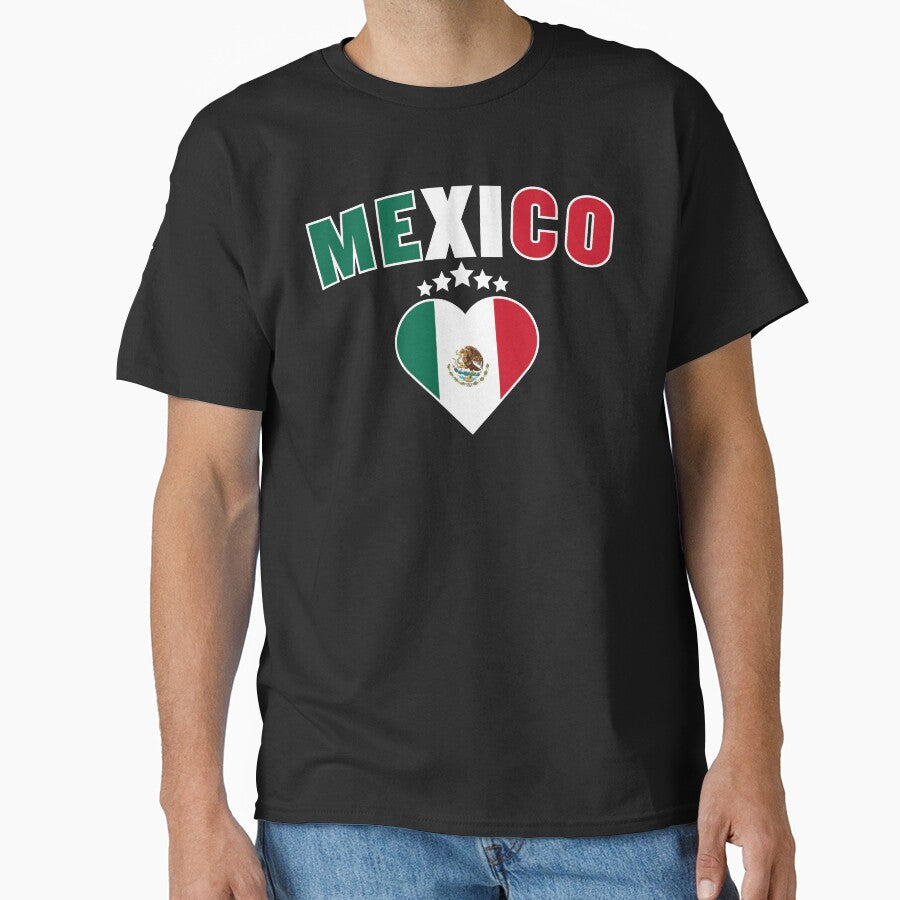Proud Mexico Supporter 2026 Football Fan by Mirosou - Adult & Kids T-Shirts, Sweatshirts & Hoodies apparel design preview 1