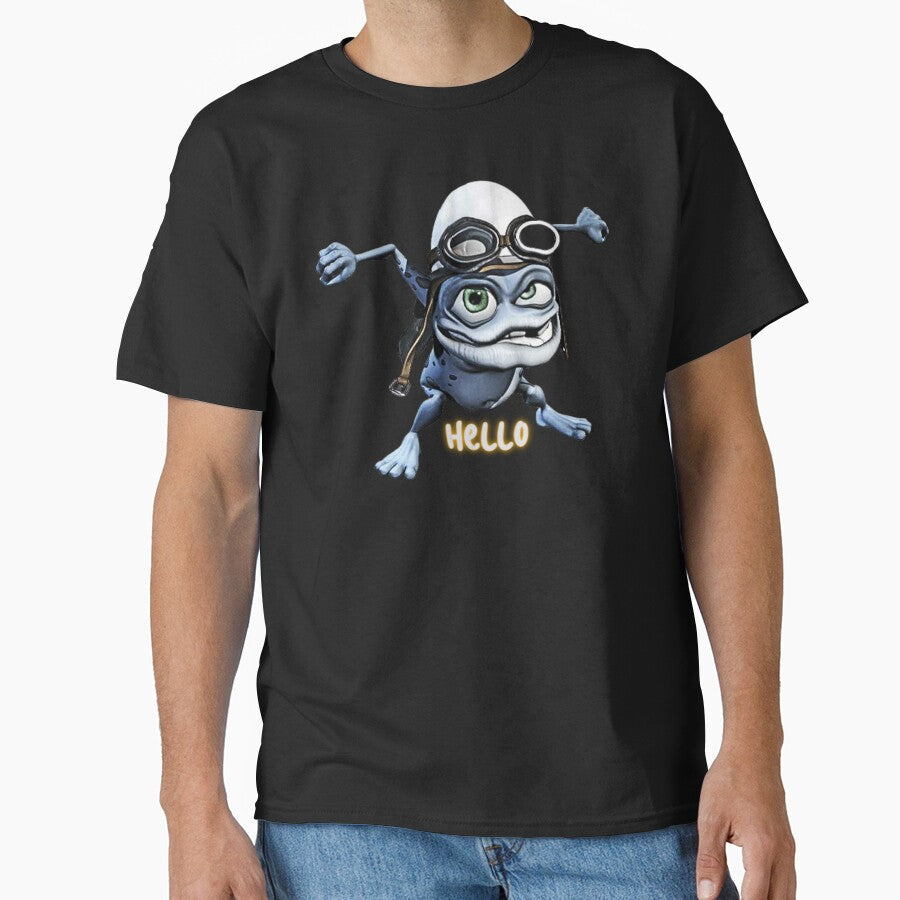 THE angry frog by painting23 - Adult & Kids T-Shirts, Sweatshirts & Hoodies apparel design preview 1