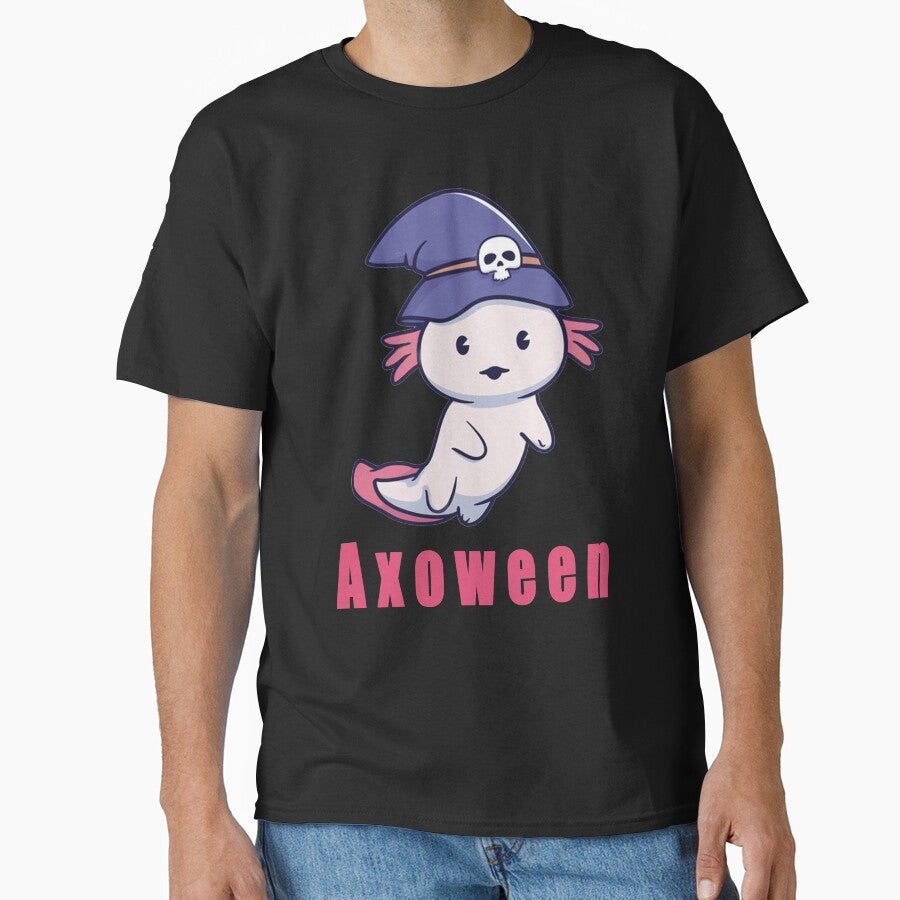 Axoween Axolotl halloween costume by FunnySerious - Adult & Kids T-Shirts, Sweatshirts & Hoodies apparel design preview 1