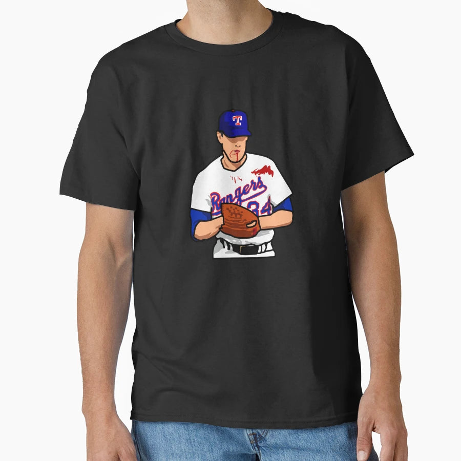 Nolan Ryan Bloody Lip T-Shirt - Streetwear Style for Adults - T-Shirt, Sweatshirt, Hoodie