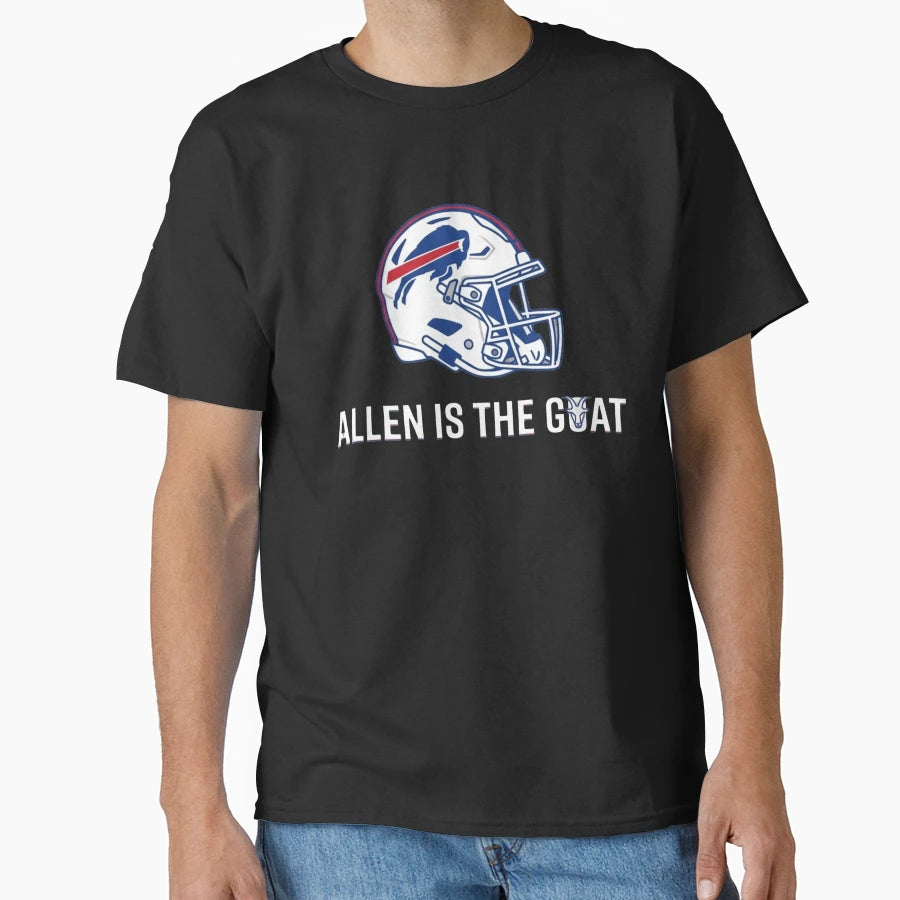Goat Energy JA Buffalo Bills Fan Art T-Shirt - Unique Graphic Unisex - T-Shirt, Sweatshirt, Hoodie