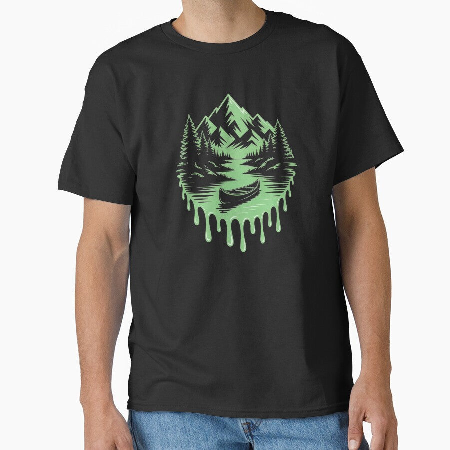 Dripping Mountain Lake Adventure by KaphzeShop - Adult & Kids T-Shirts, Sweatshirts & Hoodies apparel design preview 1