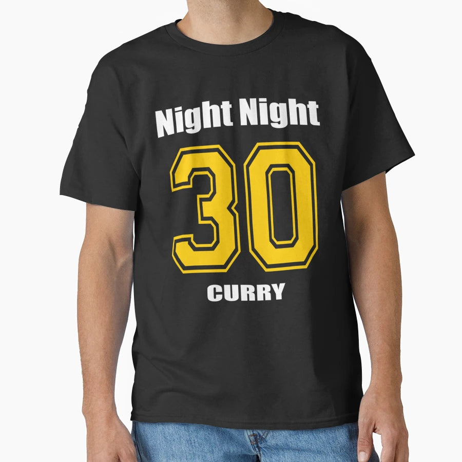 Steph Curry Night Night T-Shirt - Casual Everyday Wear for Adults - T-Shirt, Sweatshirt, Hoodie