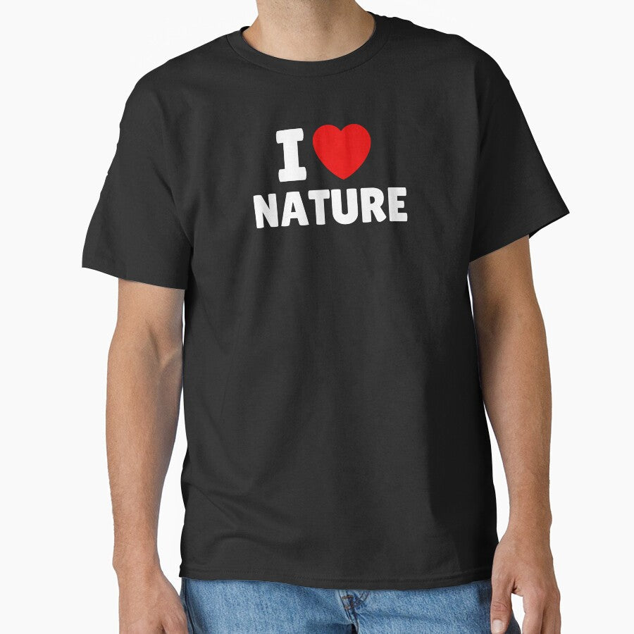 I Love Nature by Itsheartshop - Adult & Kids T-Shirts, Sweatshirts & Hoodies apparel design preview 1
