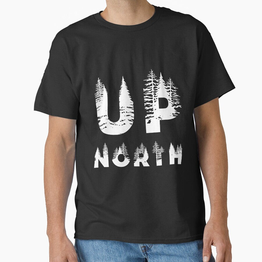 Up North Nature Outdoors Upstate Ny by YesterDayCheck - Adult & Kids T-Shirts, Sweatshirts & Hoodies apparel design preview 1