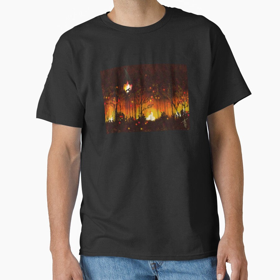 Fire-flies by MoxieMcQuirk - Adult & Kids T-Shirts, Sweatshirts & Hoodies apparel design preview 1