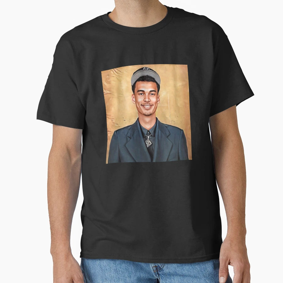 Victor Wembanyama Basketball American T-Shirt - Trendy Graphic Unisex - T-Shirt, Sweatshirt, Hoodie