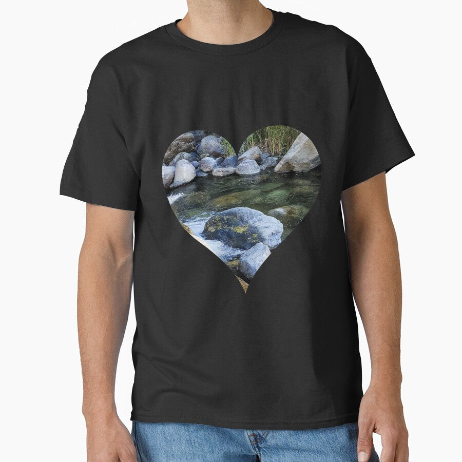The Original Blue Moon River Heart by Hexxyl - Adult & Kids T-Shirts, Sweatshirts & Hoodies apparel design preview 1