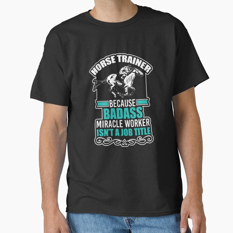 Badass Horse Trained riding Pony Stallion by - Adult & Kids T-Shirts, Sweatshirts & Hoodies apparel design preview 1