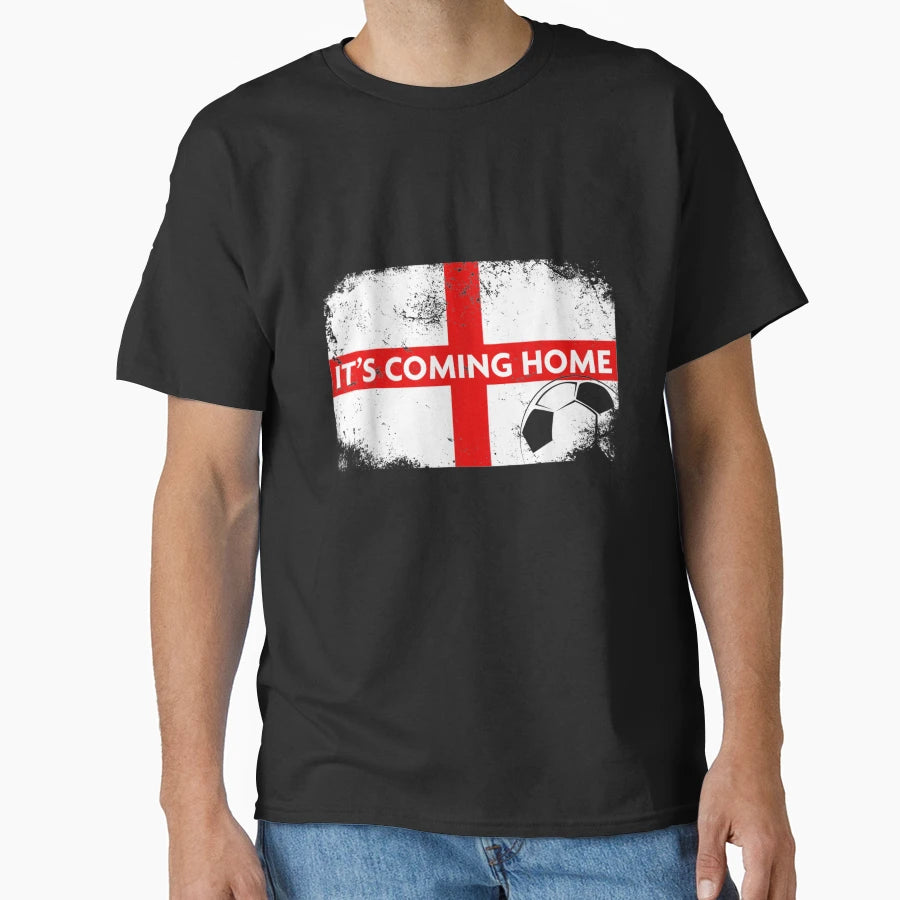 Its Coming Home England Football 2021 T-Shirt - Custom Art Print Men Women - T-Shirt, Sweatshirt, Hoodie