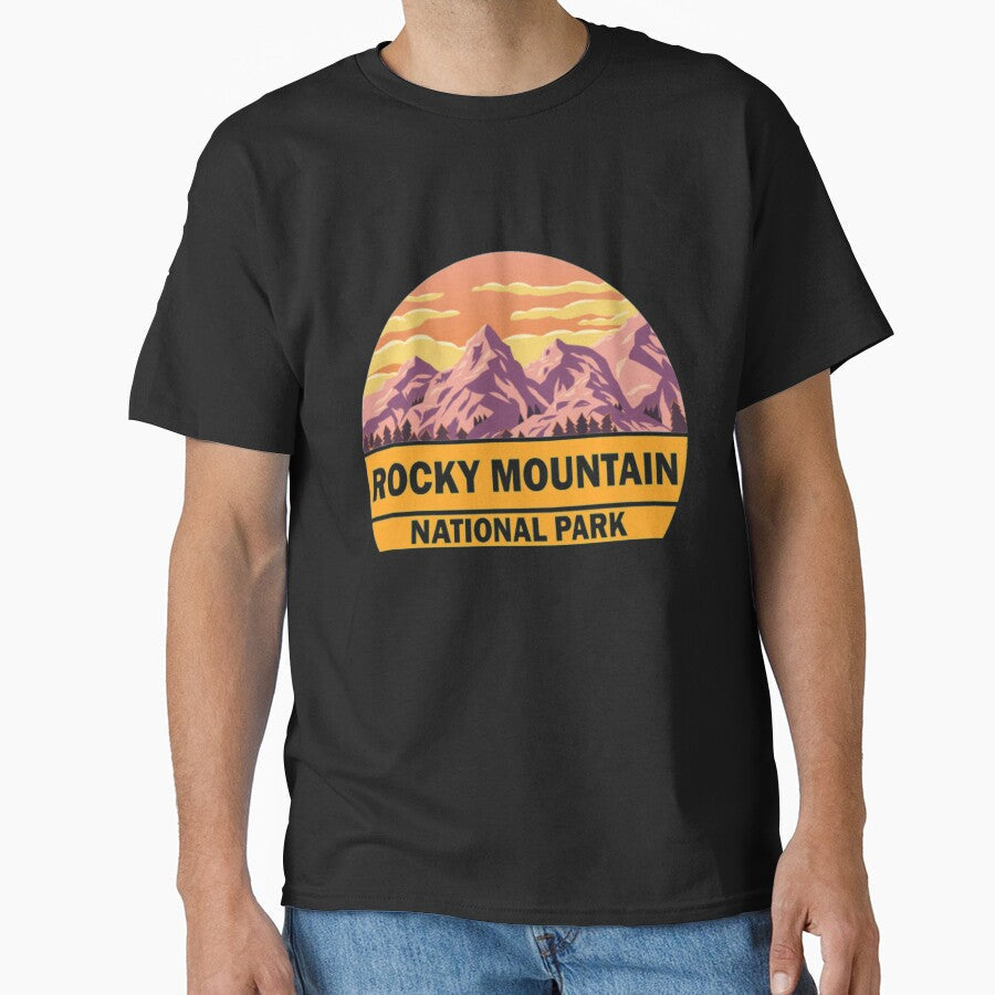 Rocky Mountain National Park Hiking by Clavitaps - Adult & Kids T-Shirts, Sweatshirts & Hoodies apparel design preview 1