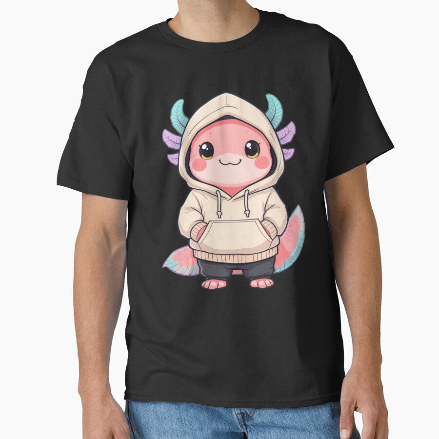 Super Cute Axolotl Adorable Cool Streetwear - Adult & Kids T-Shirts, Sweatshirts & Hoodies apparel design preview 1