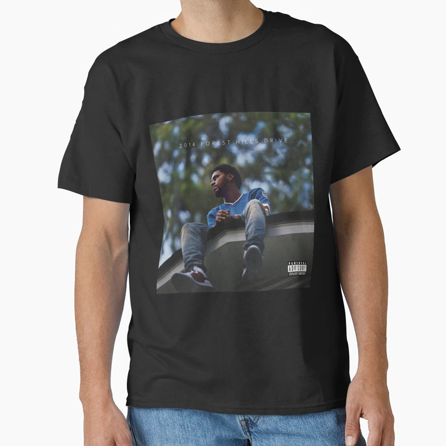 J Cole 2014 Forest Hills Drive T-Shirt - Casual Everyday Wear Men Women - T-Shirt, Sweatshirt, Hoodie