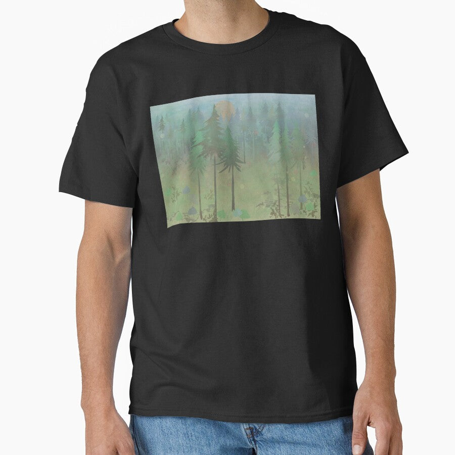 Green forest by Spirit-Dragon - Adult & Kids T-Shirts, Sweatshirts & Hoodies apparel design preview 1