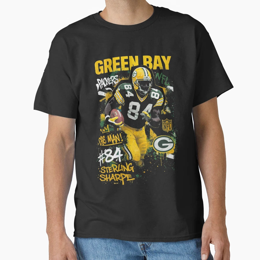 Sterling Sharpe Prime Time Green Bay T-Shirt - Aesthetic Graphic Unisex - T-Shirt, Sweatshirt, Hoodie