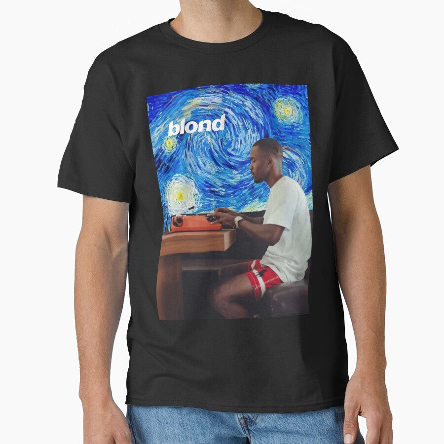 Ocean Starry Night by greenholtshop - Adult & Kids T-Shirts, Sweatshirts & Hoodies apparel design preview 1