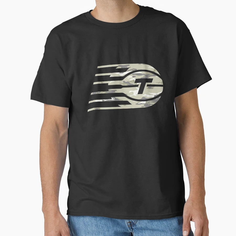 Tempo Logo Camo Wnba T-Shirt - Custom Art Print Men Women - T-Shirt, Sweatshirt, Hoodie