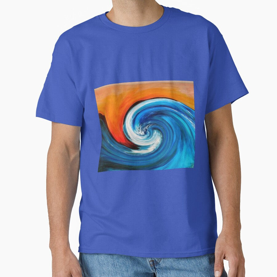 Ocean Swirl by Aquila Light Pictures - Adult & Kids T-Shirts, Sweatshirts & Hoodies apparel design preview 1