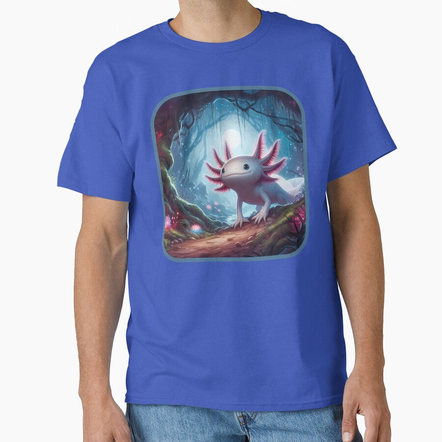 Axolotl Art #56 Lovers by ksgraphics222 - Adult & Kids T-Shirts, Sweatshirts & Hoodies apparel design preview 1