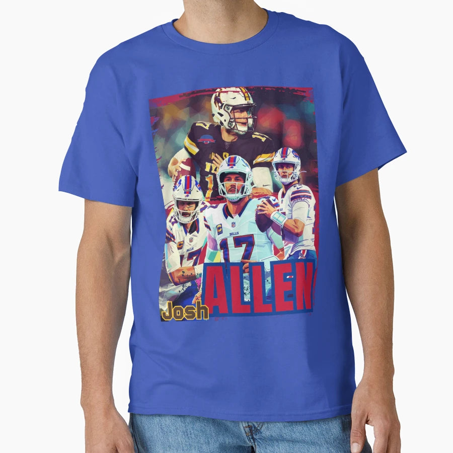 Buffalo Quarterback JA 17 T-Shirt - Fun Novelty Design for Adults - T-Shirt, Sweatshirt, Hoodie