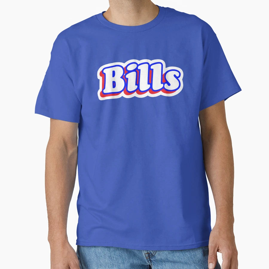 Bills T-Shirt - Casual Everyday Wear Men Women - T-Shirt, Sweatshirt, Hoodie