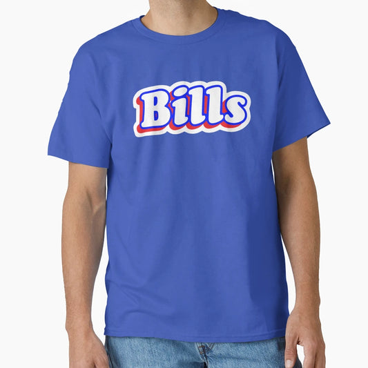 Bills T-Shirt - Casual Everyday Wear Men Women - T-Shirt, Sweatshirt, Hoodie