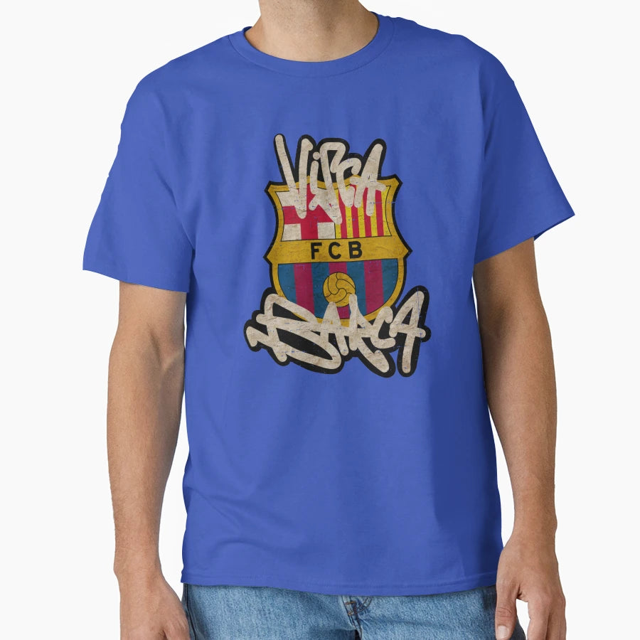 Visca Barca T-Shirt - Streetwear Style Unisex - T-Shirt, Sweatshirt, Hoodie