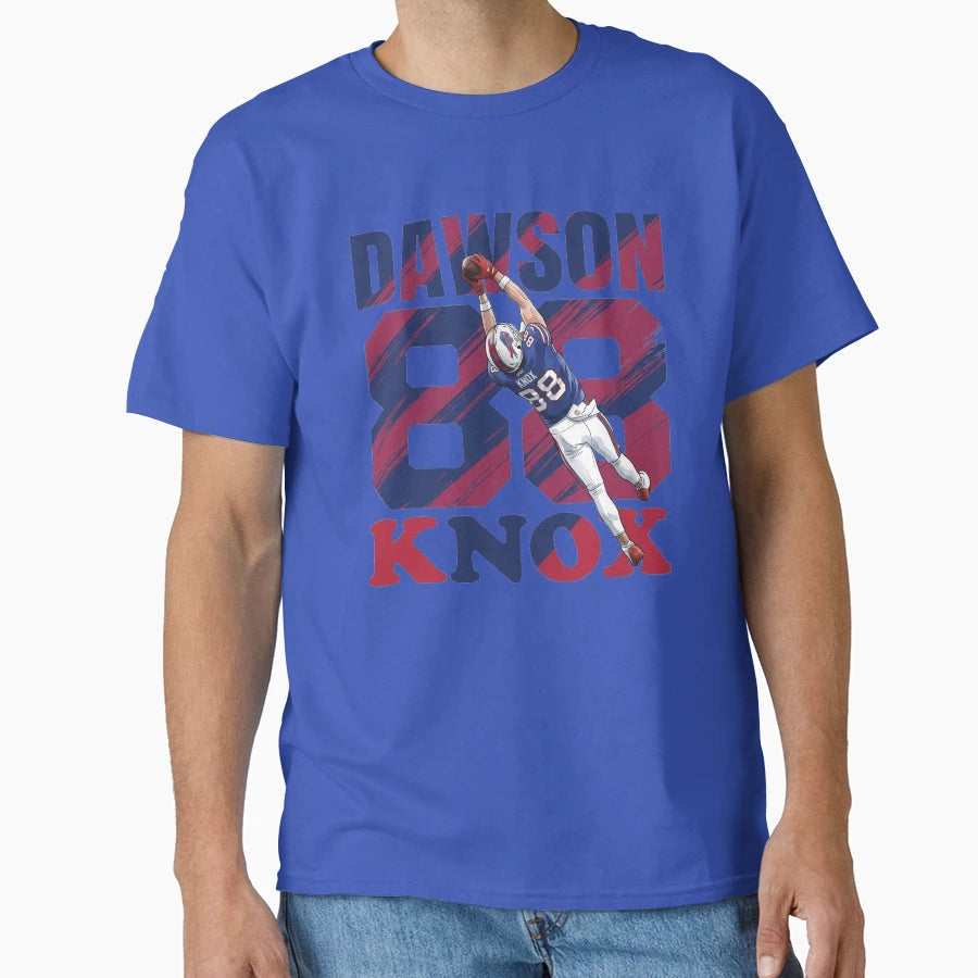 Dawson Knox 88 Buffalo Football T-Shirt - Fun Novelty Design for Adults - T-Shirt, Sweatshirt, Hoodie