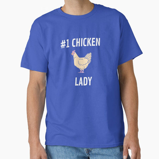 #1 Chicken Lady by Cluckin' Mad - Adult & Kids T-Shirts, Sweatshirts & Hoodies apparel design preview 1