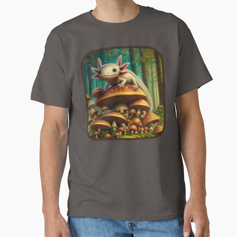 Axolotl Art #43 Lovers by ksgraphics222 - Adult & Kids T-Shirts, Sweatshirts & Hoodies apparel design preview 1