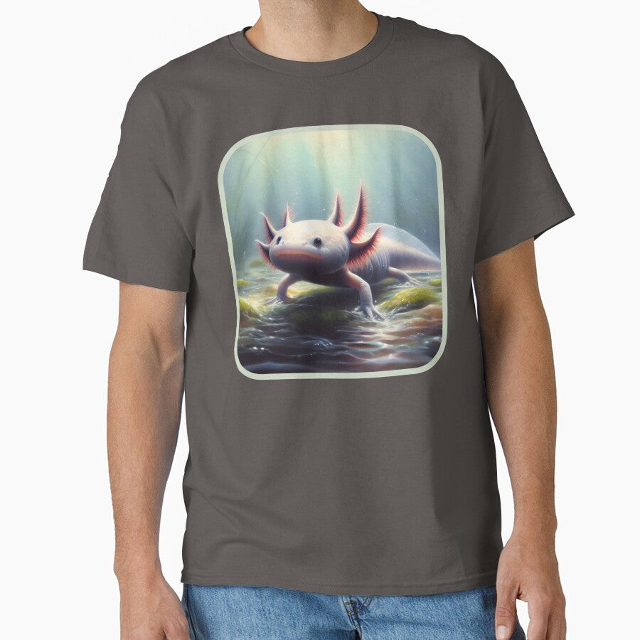 Axolotl Art #19 Lovers by ksgraphics222 - Adult & Kids T-Shirts, Sweatshirts & Hoodies apparel design preview 1