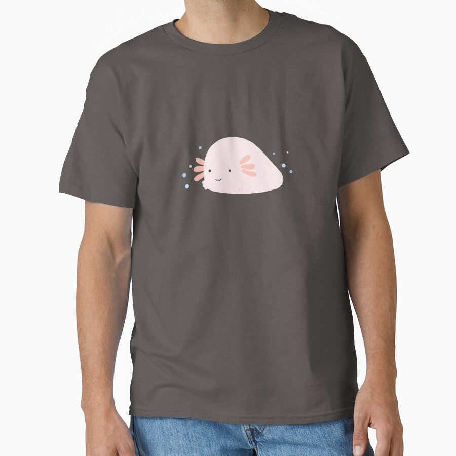 Kawaii Axolotl Mochi Anime Manga Animal Japanese by - Adult & Kids T-Shirts, Sweatshirts & Hoodies apparel design preview 1