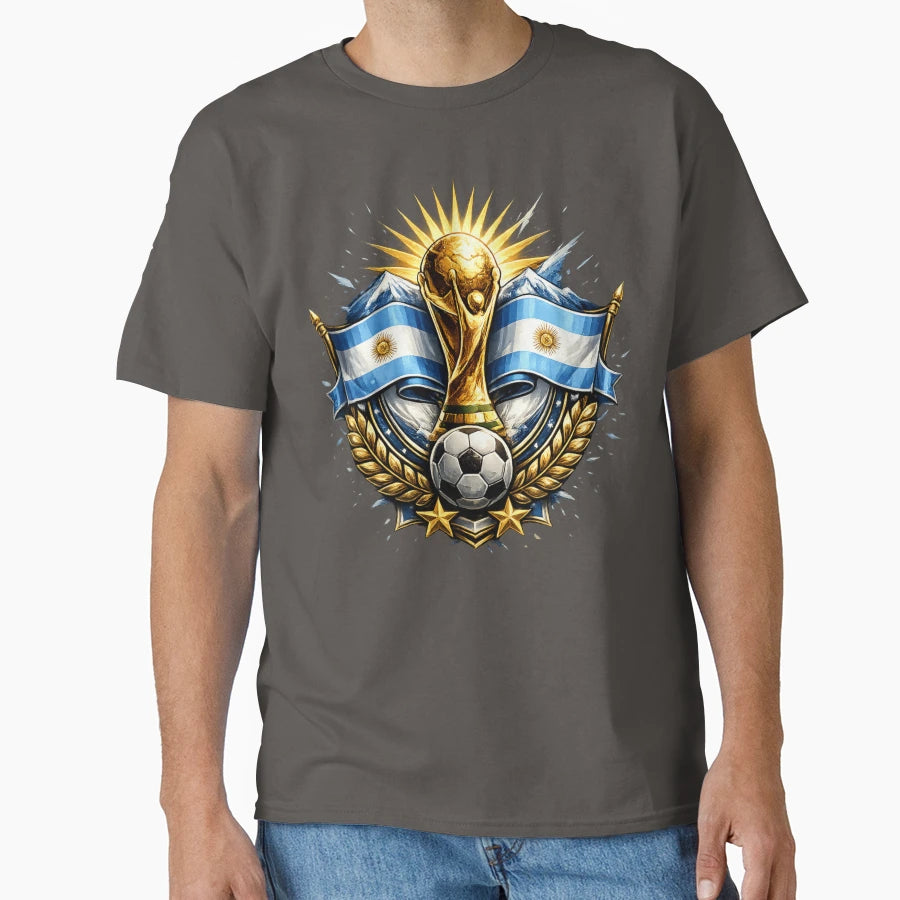 Argentinian World Cup T-Shirt - Trendy Graphic Unisex - T-Shirt, Sweatshirt, Hoodie