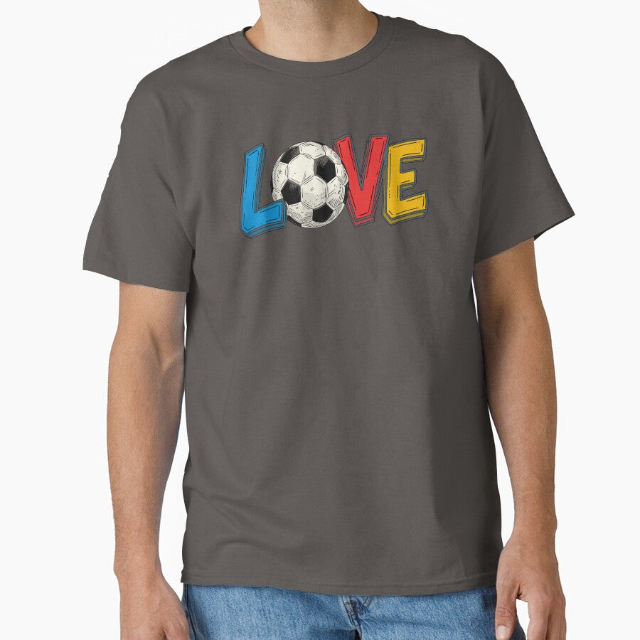 Love Soccer One Ball Endless Passion by CARPIO - Adult & Kids T-Shirts, Sweatshirts & Hoodies apparel design preview 1