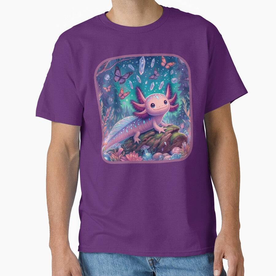 Axolotl Art #55 Lovers by ksgraphics222 - Adult & Kids T-Shirts, Sweatshirts & Hoodies apparel design preview 1