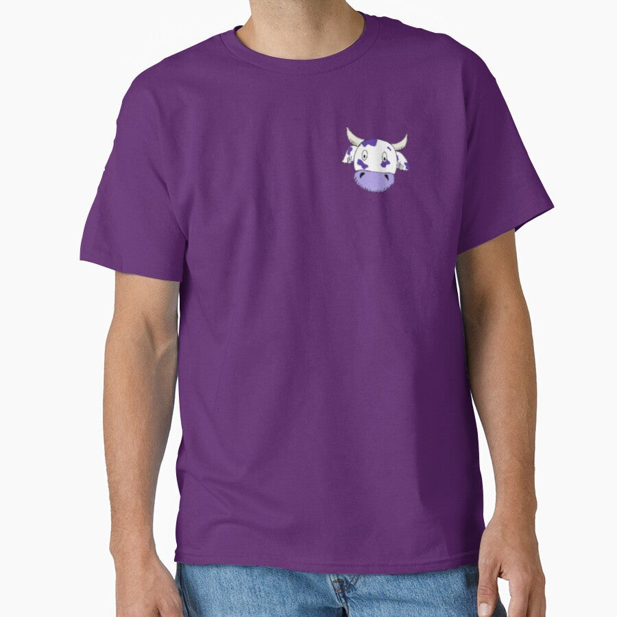 Purple cow head by CRTlexa - Adult & Kids T-Shirts, Sweatshirts & Hoodies apparel design preview 1