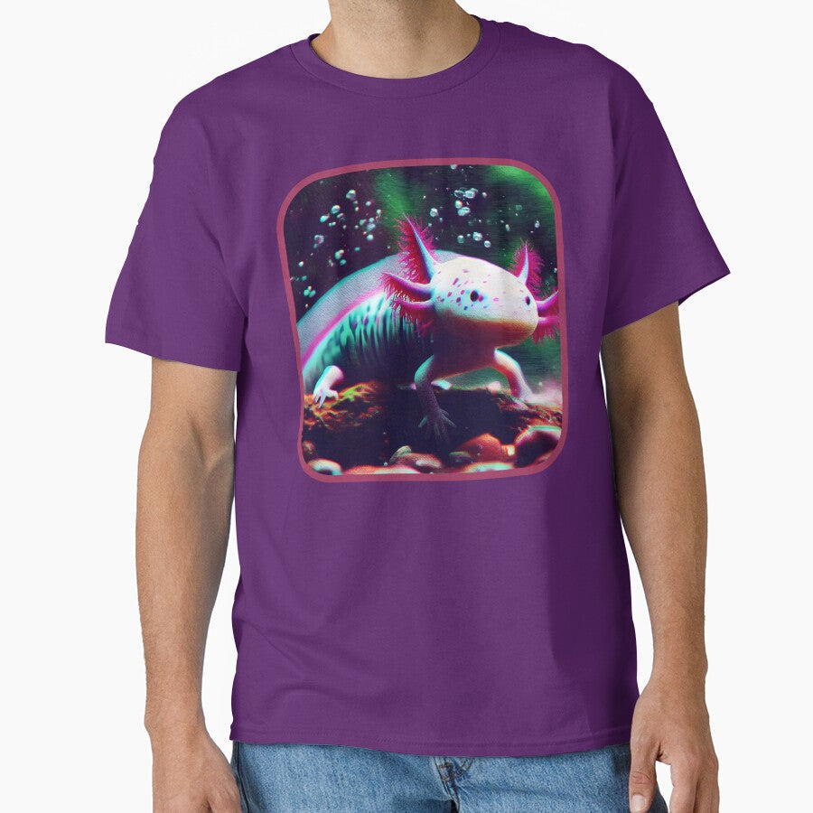 Axolotl Art #34 Lovers by ksgraphics222 - Adult & Kids T-Shirts, Sweatshirts & Hoodies apparel design preview 1