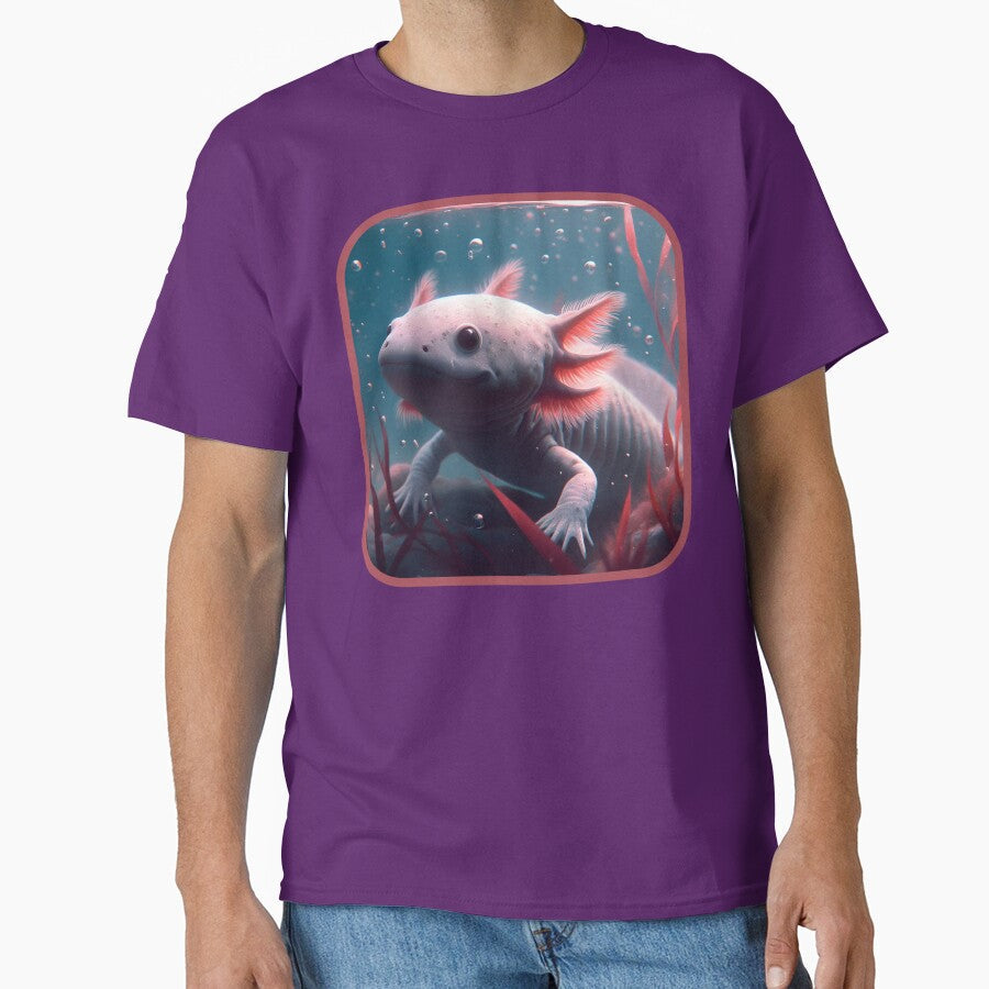 Axolotl Art #22 Lovers by ksgraphics222 - Adult & Kids T-Shirts, Sweatshirts & Hoodies apparel design preview 1