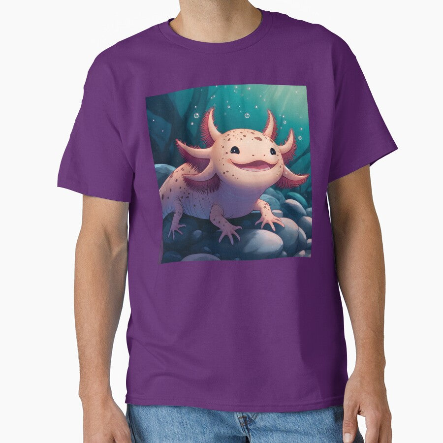Axolotl Art #9 Lovers by ksgraphics222 - Adult & Kids T-Shirts, Sweatshirts & Hoodies apparel design preview 1