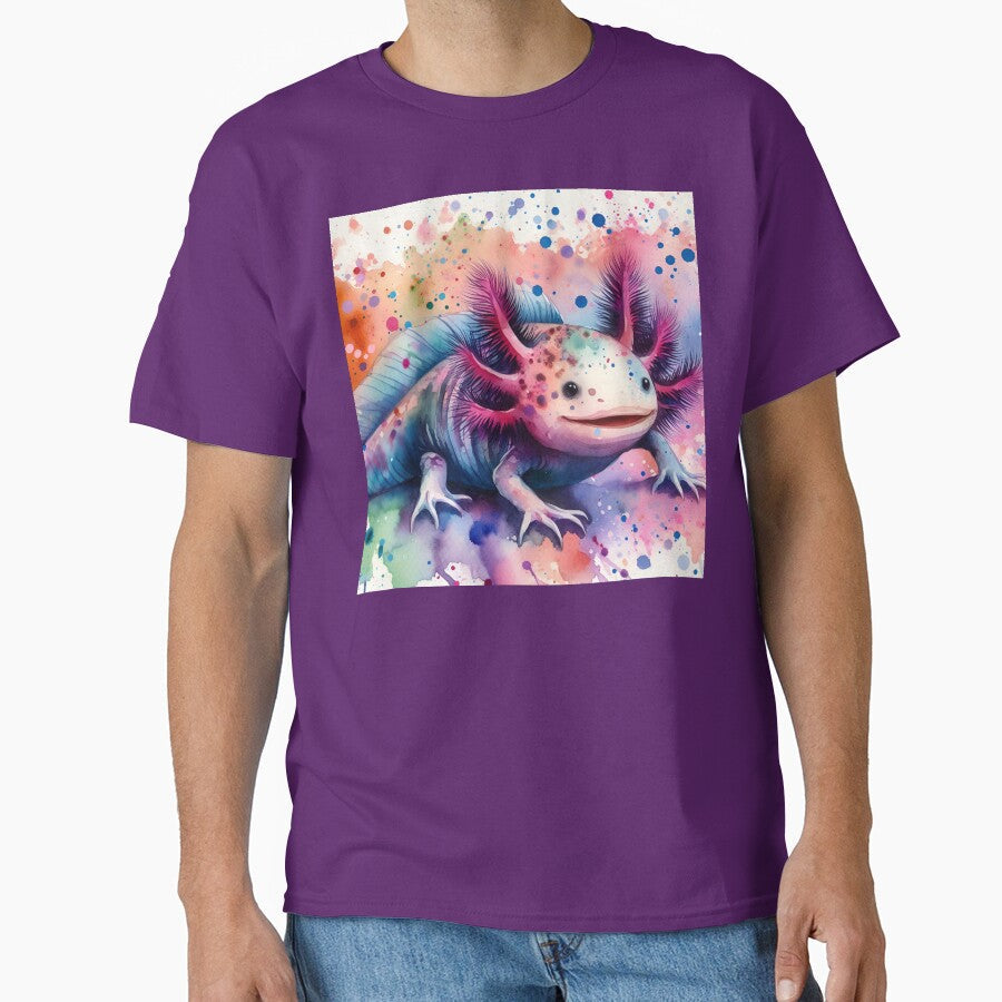 Axolotl Art #13 Lovers by ksgraphics222 - Adult & Kids T-Shirts, Sweatshirts & Hoodies apparel design preview 1
