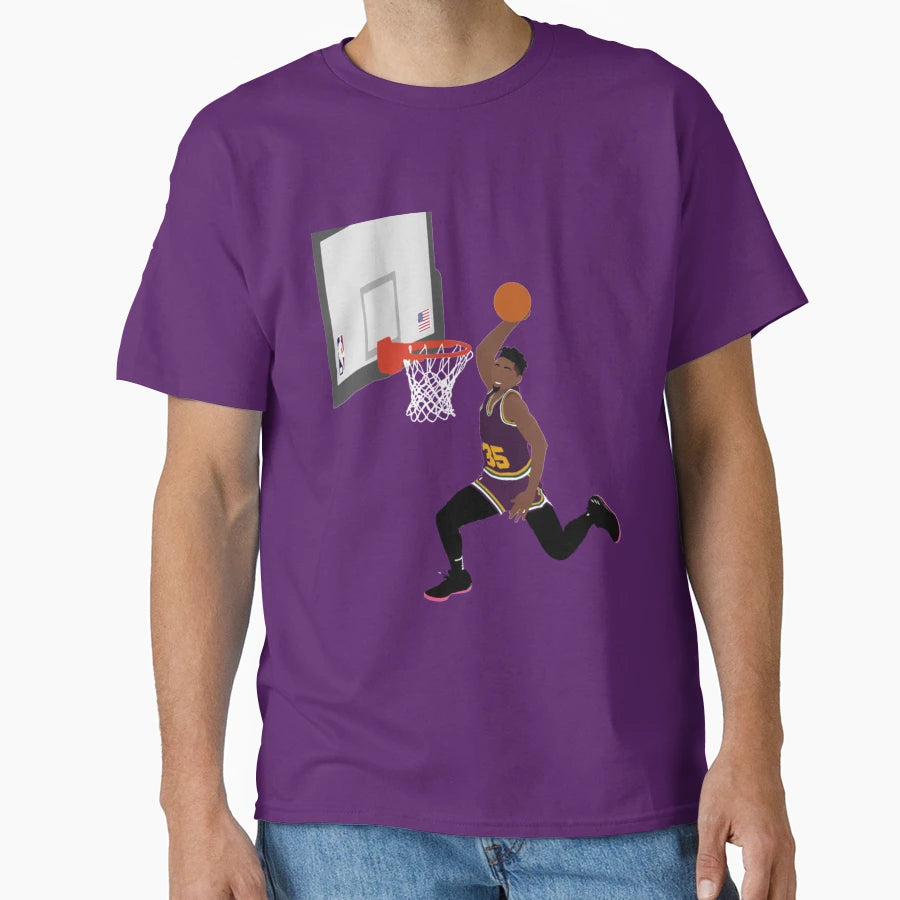 Basketball Mitchell Jazz Essentiel T-Shirt - Minimalist Print for Adults - T-Shirt, Sweatshirt, Hoodie
