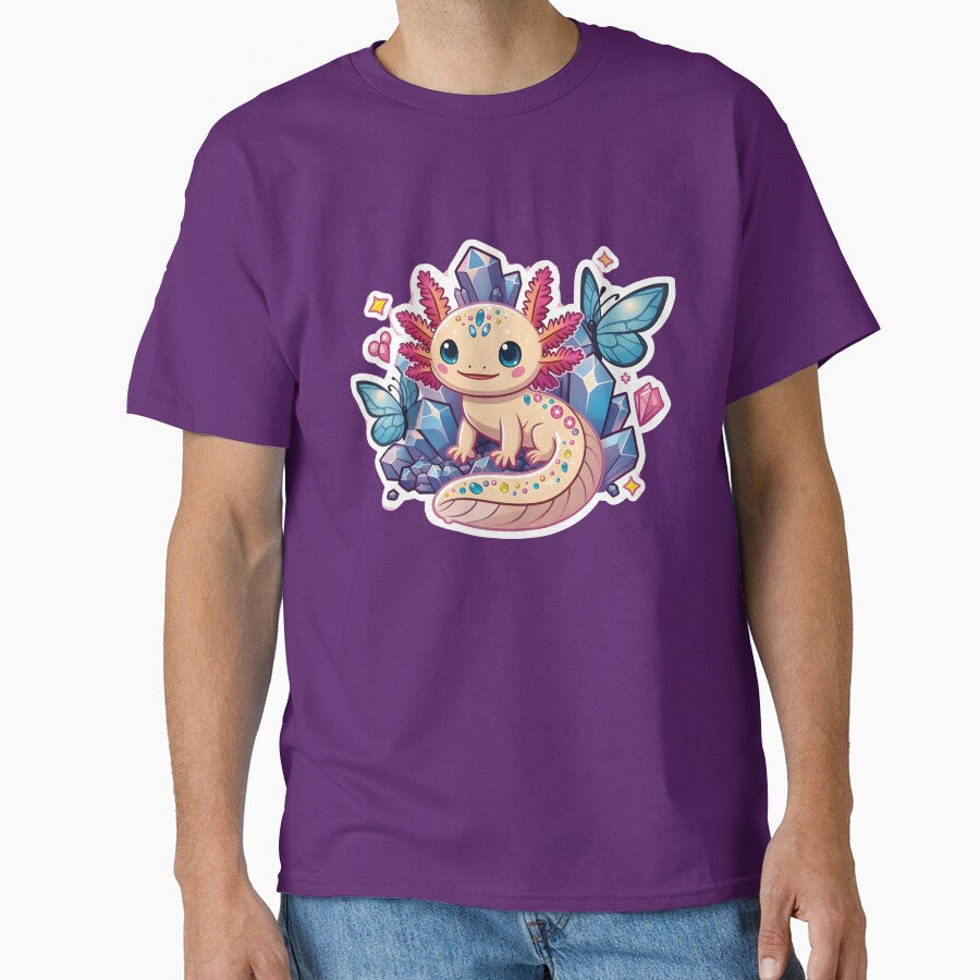 Axolotl Art #118 Lovers by ksgraphics222 - Adult & Kids T-Shirts, Sweatshirts & Hoodies apparel design preview 1