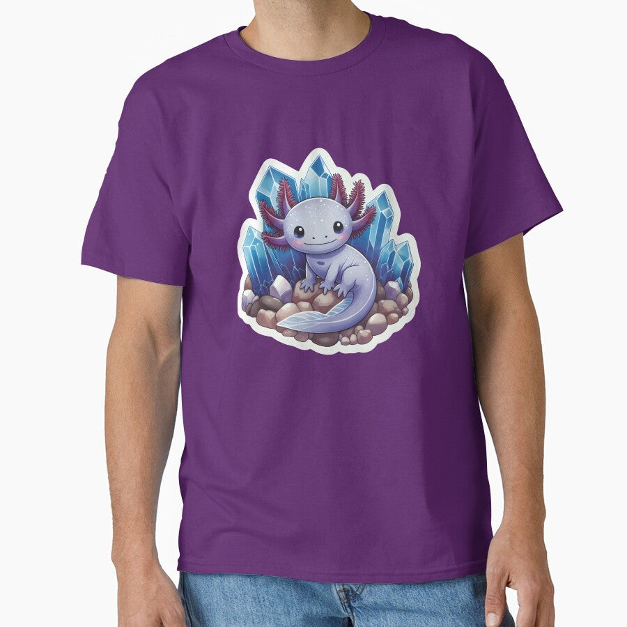 Axolotl Art #114 Lovers by ksgraphics222 - Adult & Kids T-Shirts, Sweatshirts & Hoodies apparel design preview 1