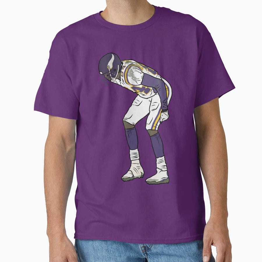 Randy Moss Mooning Celebration T-Shirt - Minimalist Print for Adults - T-Shirt, Sweatshirt, Hoodie