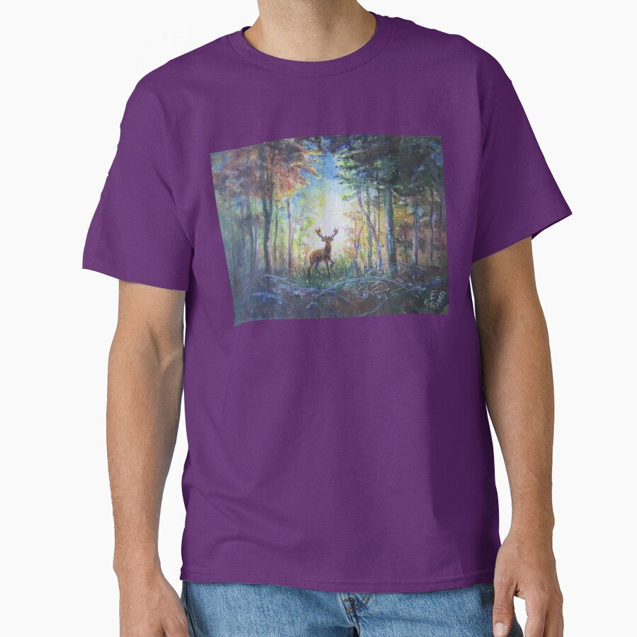 Deer in the Forest by LittleLiz - Adult & Kids T-Shirts, Sweatshirts & Hoodies apparel design preview 1